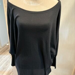 Ezbelle Elegant Black Knit Top